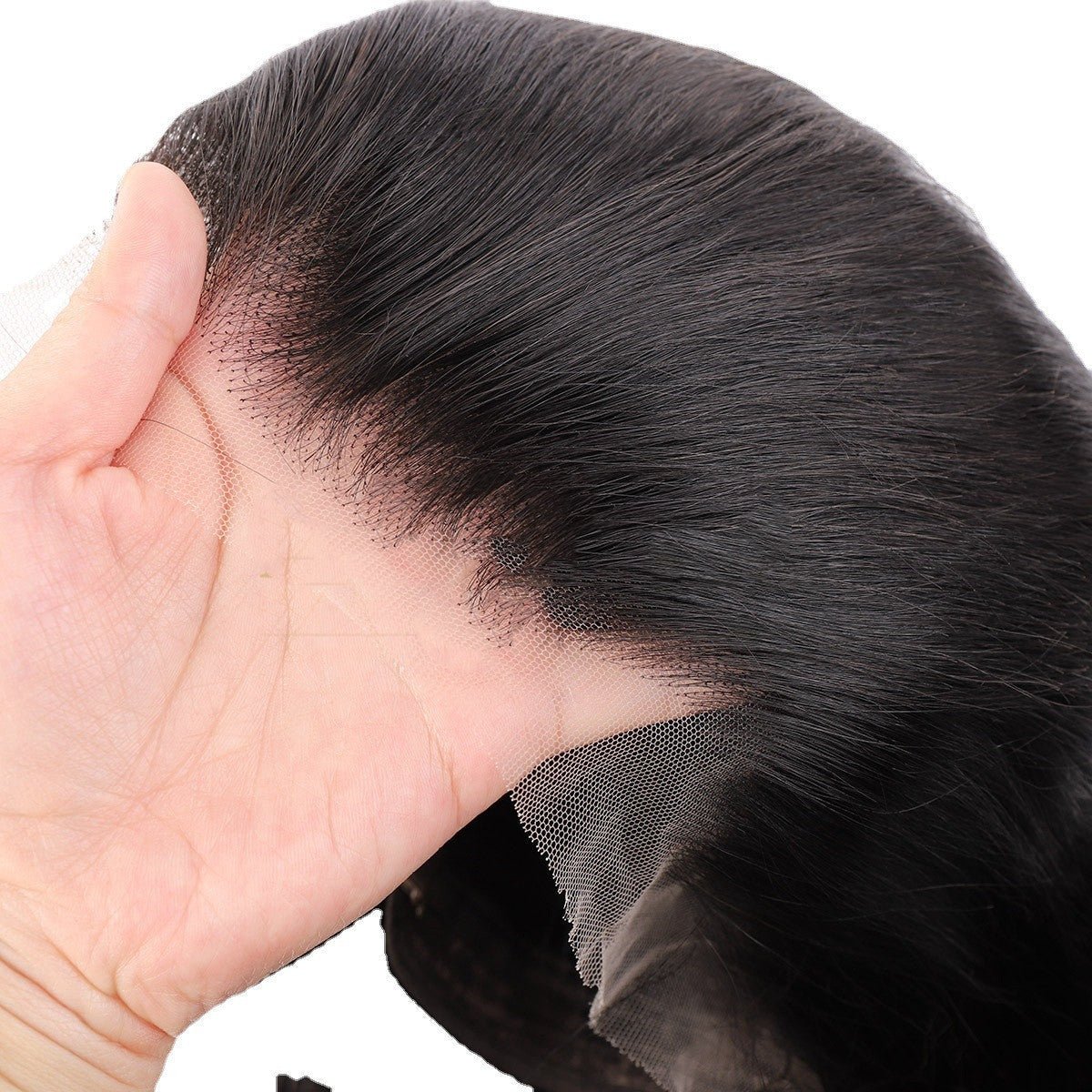100% Human Hair, Straight Sleek Style with Baby Hairs - Nitoo Store