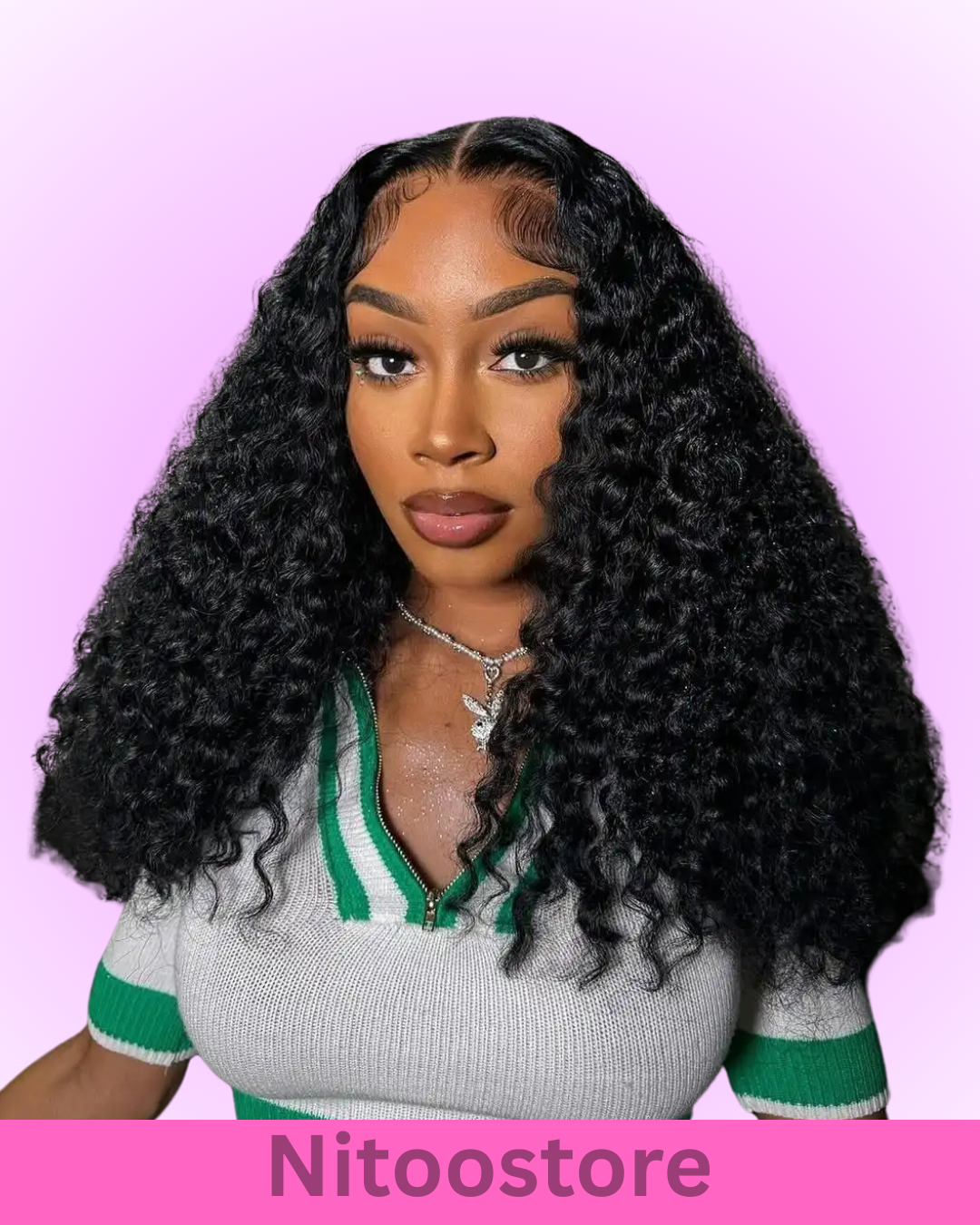 3C4A Burmese Curly Hair Bundles, Virgin Raw Human Hair Extensions (18A Grade Nitoo Store
