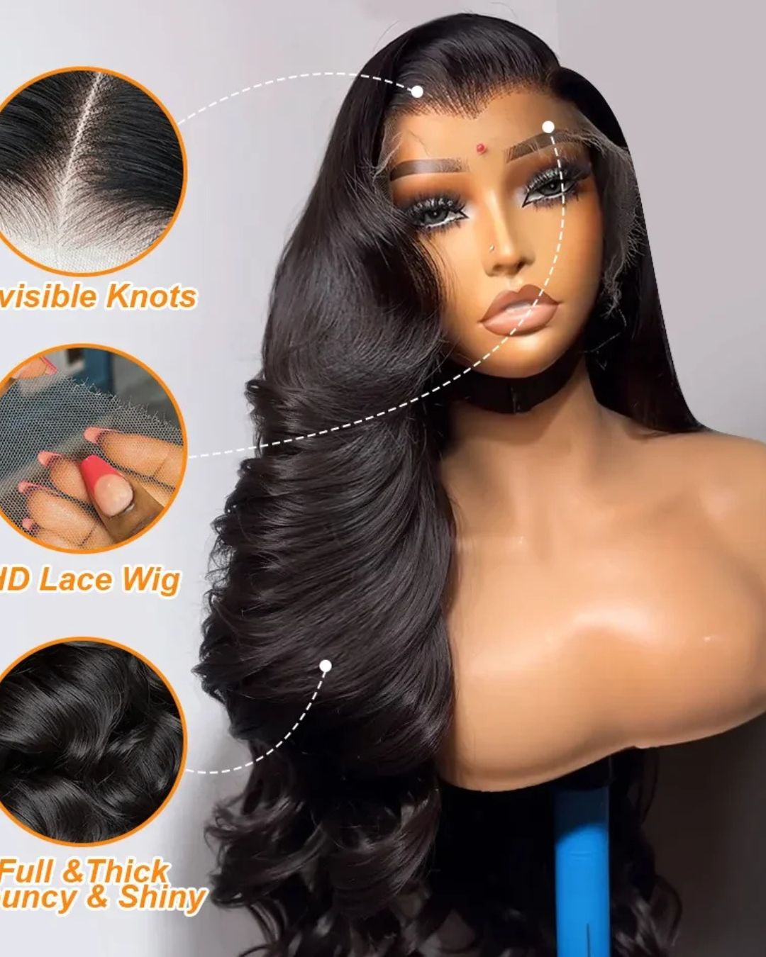 5x5 Glueless Ready to Wear Human Hair Wig Nitoo Store