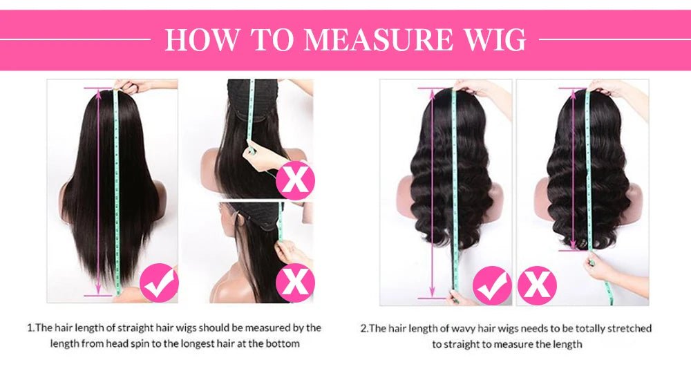 13x4/13x6 Body Wave Lace Front Wig - Nitoo Store