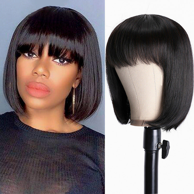 Unice Hair Full Machine Human Hair Wigs For Black Women My Store