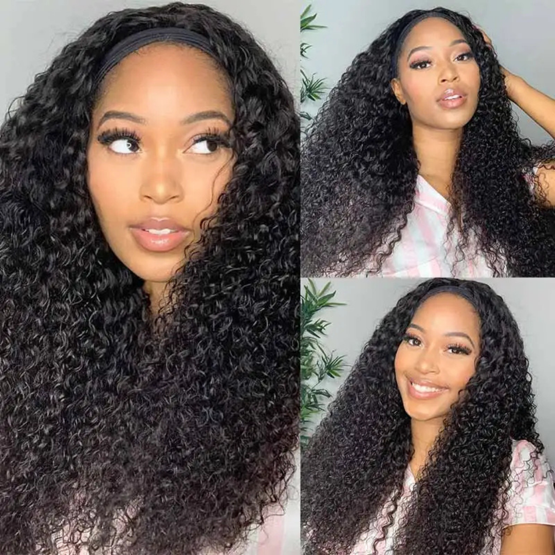 Kinky Curly Headband Wig. Nitoo Store
