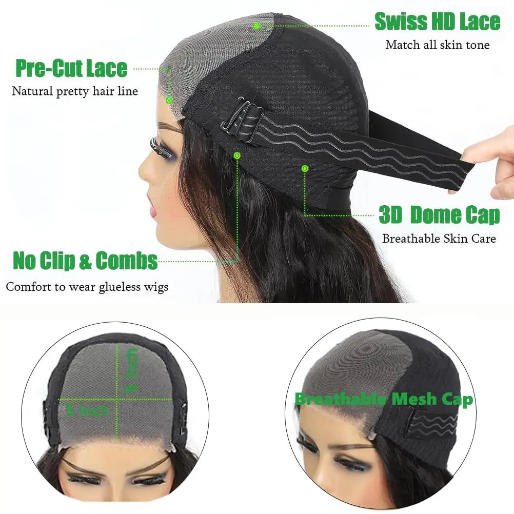 200% Density Wear & Go Glueless - Nitoo Store