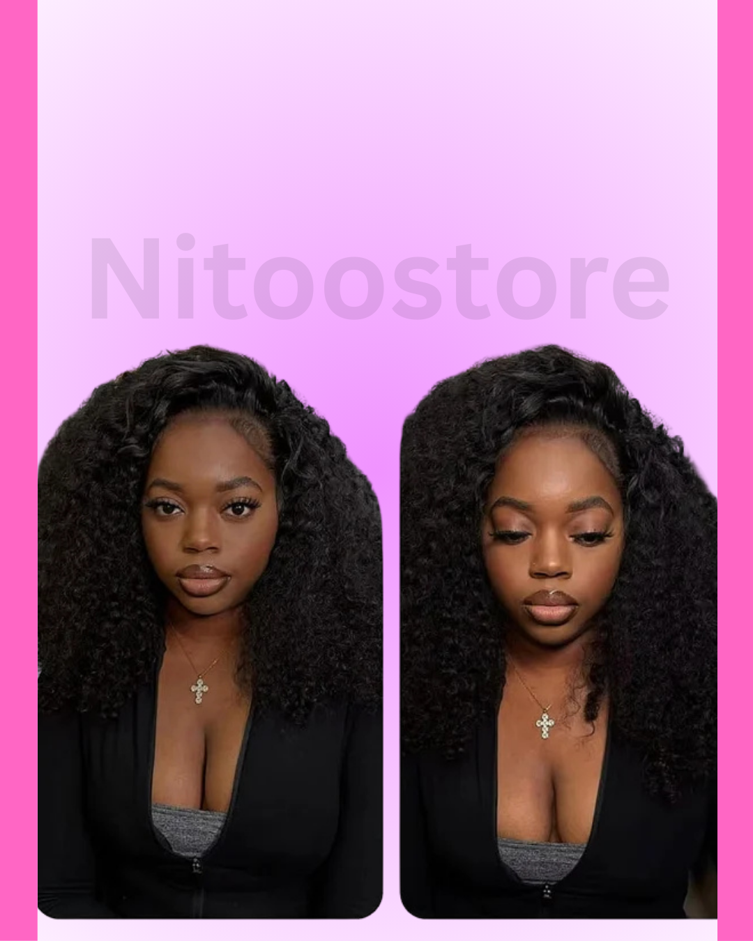 3C4A Burmese Curly Hair Bundles, Virgin Raw Human Hair Extensions (18A Grade Nitoo Store
