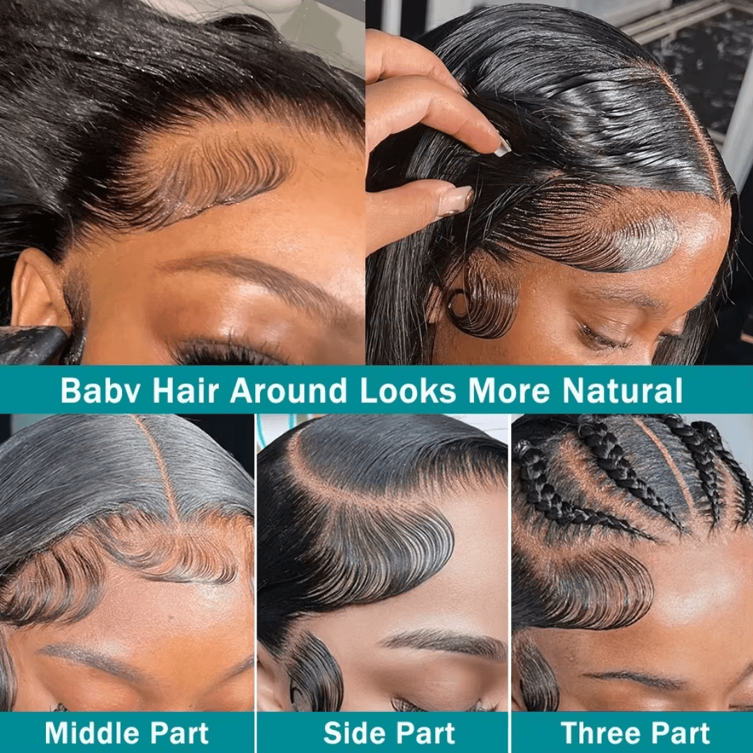 250% Density Body Wave Lace Frontal Human Hair Wig - Nitoo Store