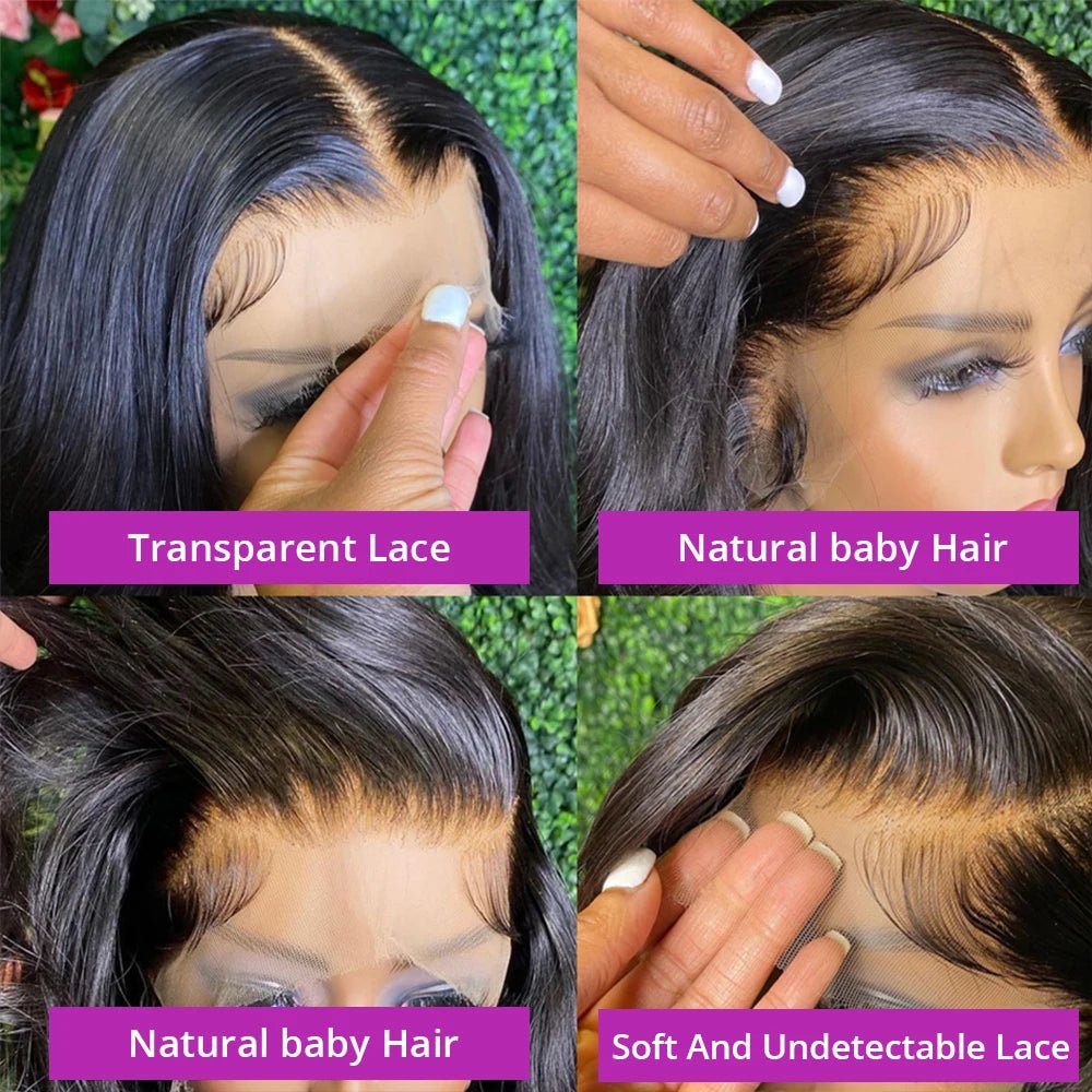 40–50 Inch Bone Straight Lace Front Wig - Nitoo Store