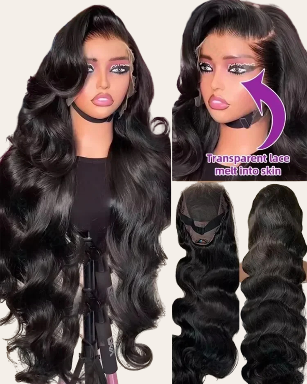5x5 Glueless Ready to Wear Human Hair Wig Nitoo Store
