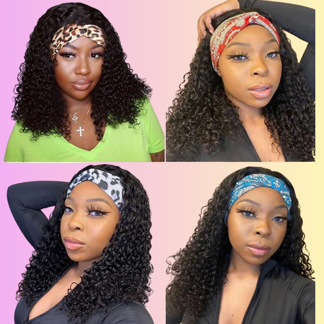 Kinky Curly Headband Wig. Nitoo Store