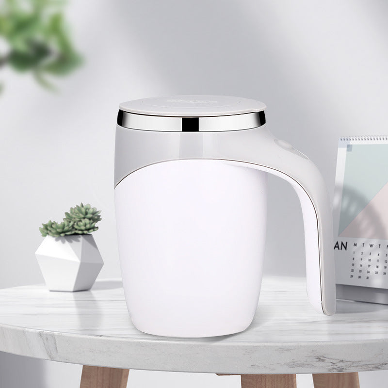 Rechargeable Model Automatic Stirring Cup Coffee Cup High Value Electric Stirring Cup Lazy Milkshake Rotating Magnetic Water Cup My Store