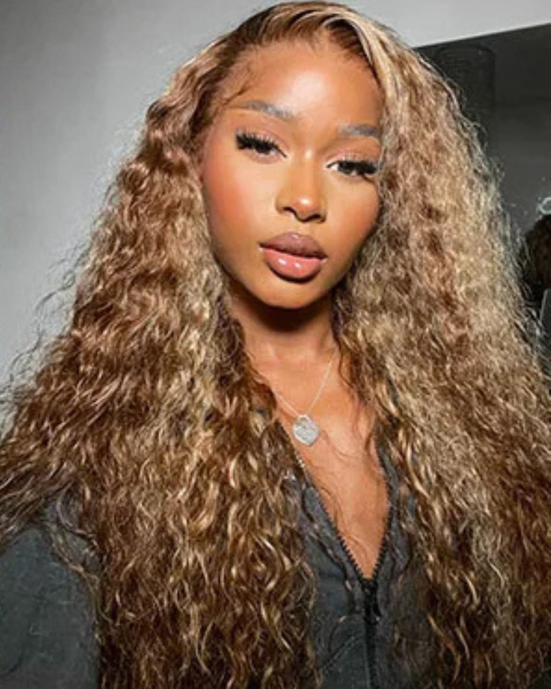 Wig Human Hair Ombre HD Lace Wig 13x6 Human Hair Deep Wave Frontal 13x4 Water Wave CurlyHighlight Wig Human Hair Ombre HD Lace Wig 13x6 Human Hair Deep Wave - NitoostoreNitoostore