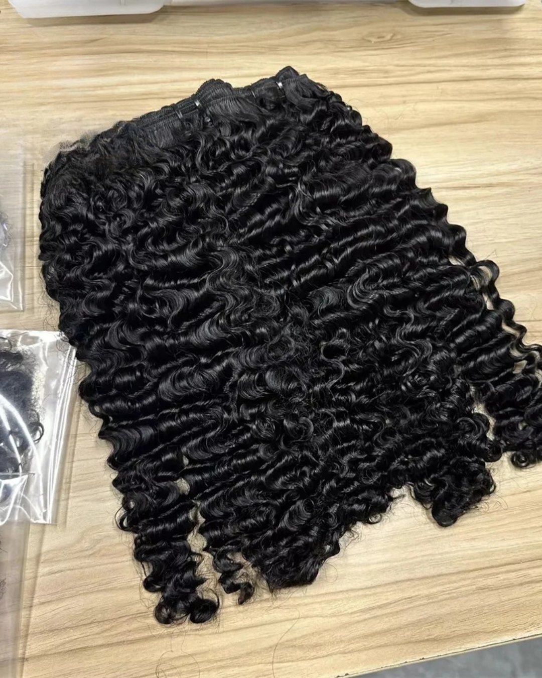 3C4A Burmese Curly Hair Bundles, Virgin Raw Human Hair Extensions (18A Grade Nitoo Store