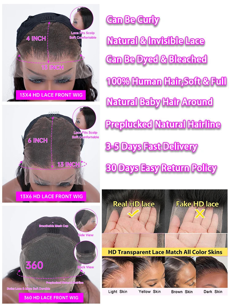 40” Deep Wave HD Lace Wig – Luxury That Flows Nitoostore
