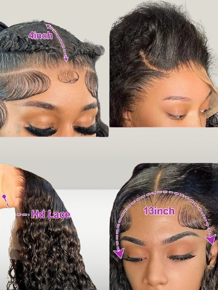 300% Density Loose Deep Wave Human Hair Wig Nitoo Store