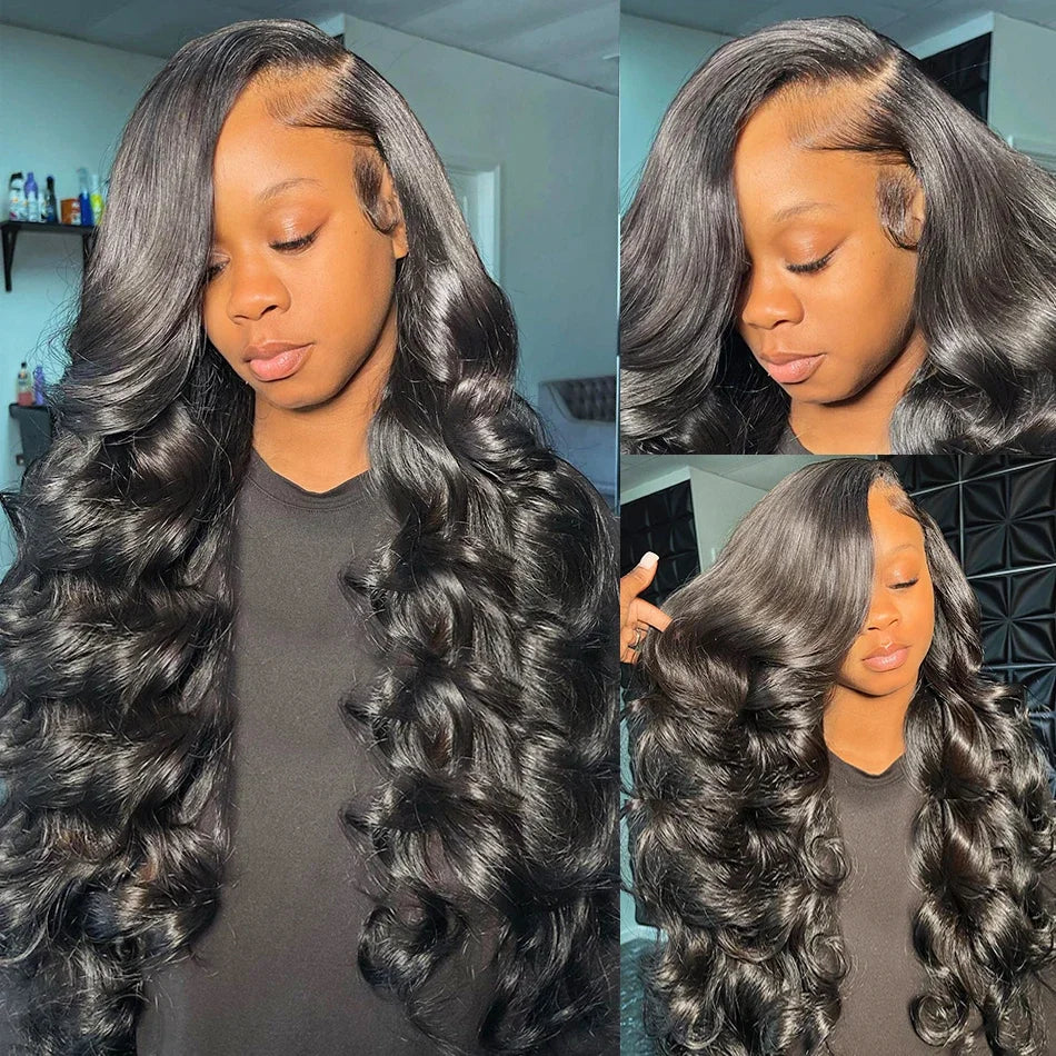 HD Transparent 13x4 13x6 Body Wave Lace Front 360 Wig Human Hair For Women 5x5 Wig 200 Density Nitoostore