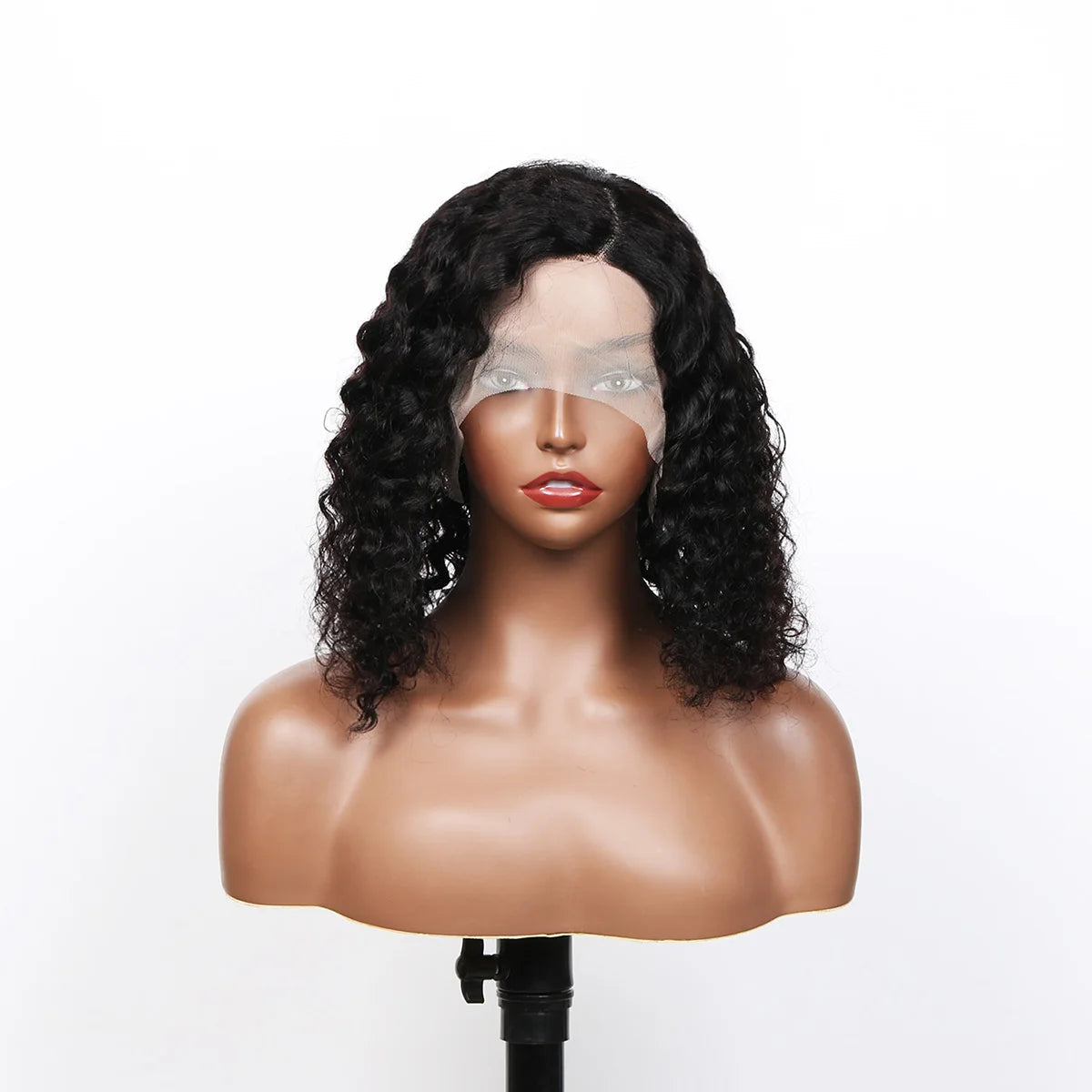 Deep Wave 180% Density Short Bob Wig. Nitoo Store