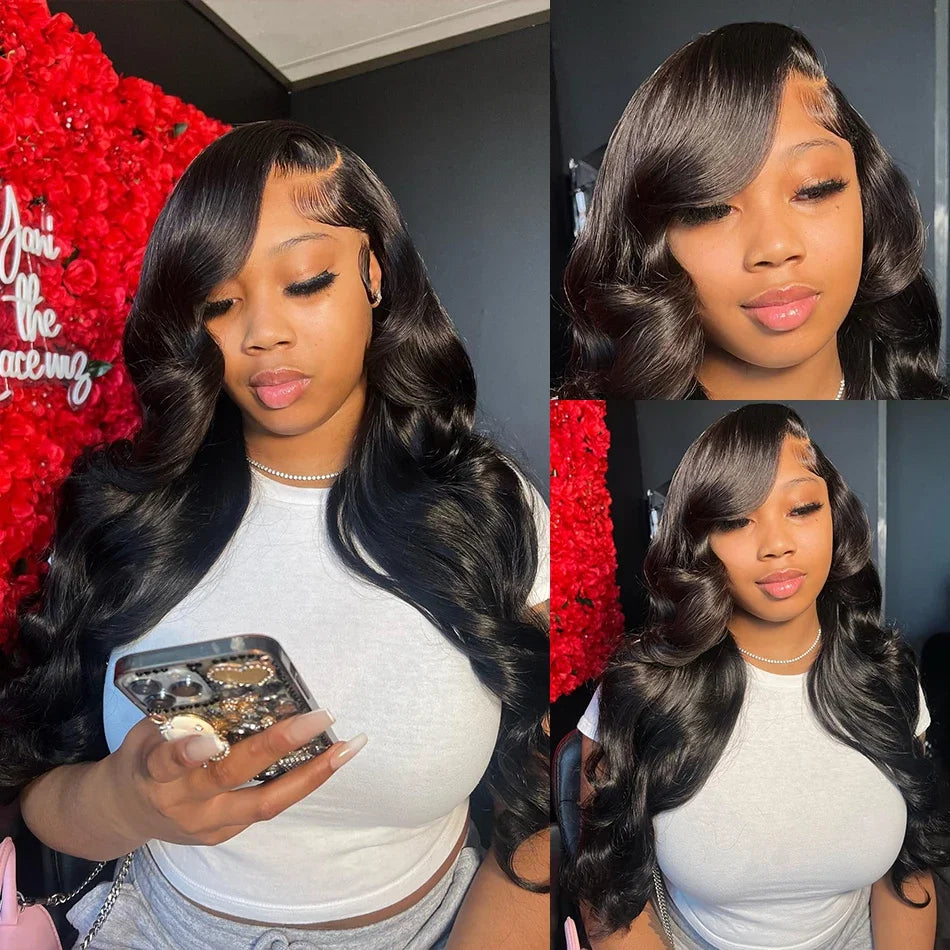 HD Transparent 13x4 13x6 Body Wave Lace Front 360 Wig Human Hair For Women 5x5 Wig 200 Density Nitoostore