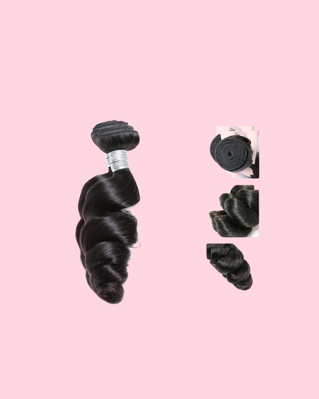Extensions Natural Black3pcs Body Wave / Water Wave / Deep Wave / Loose Wave / Straight 100% Virgin Human Hair Bundles Nitoostore