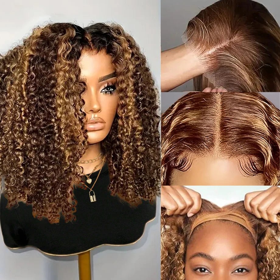 Deep Wave Bob Wig Human Hair Glueless - Nitoo Store