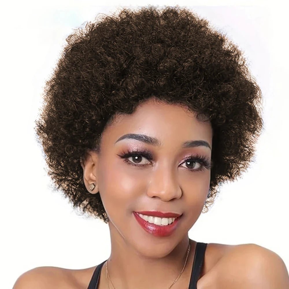 fro Kinky Curly Wave Wig 150% Density - Nitoo Store