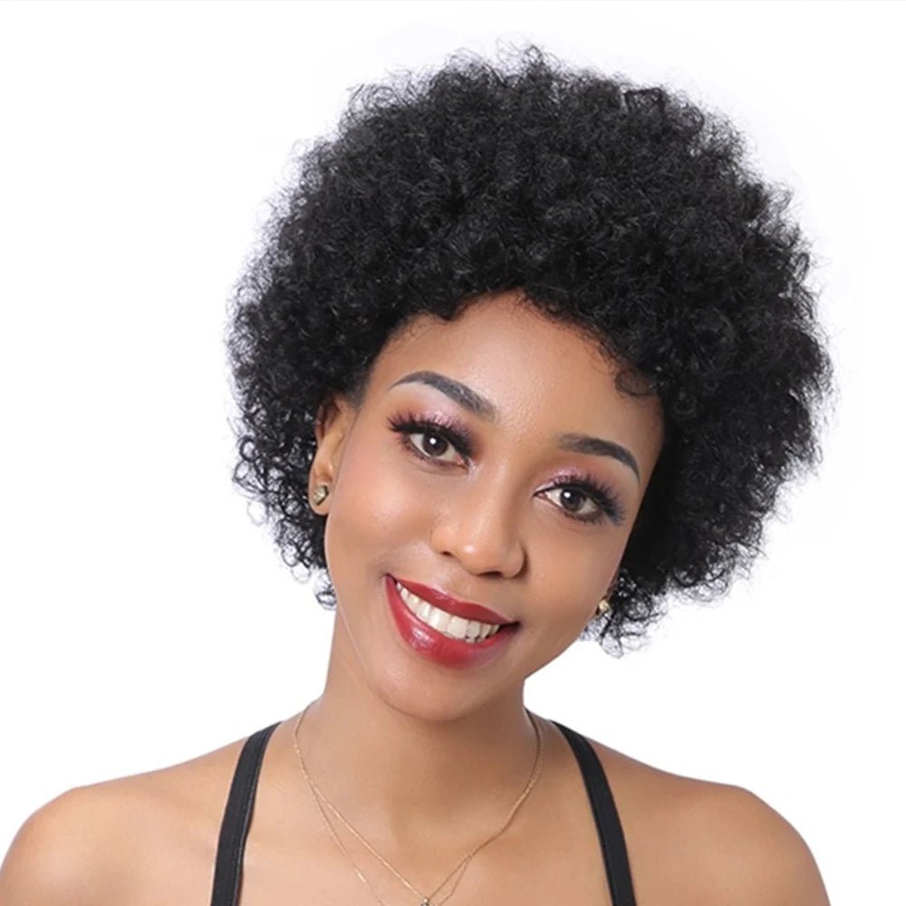 fro Kinky Curly Wave Wig 150% Density - Nitoo Store
