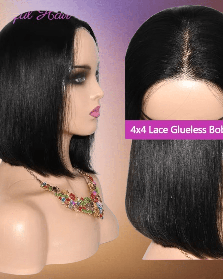 Glueless Bob Hair Wig - Nitoo Store