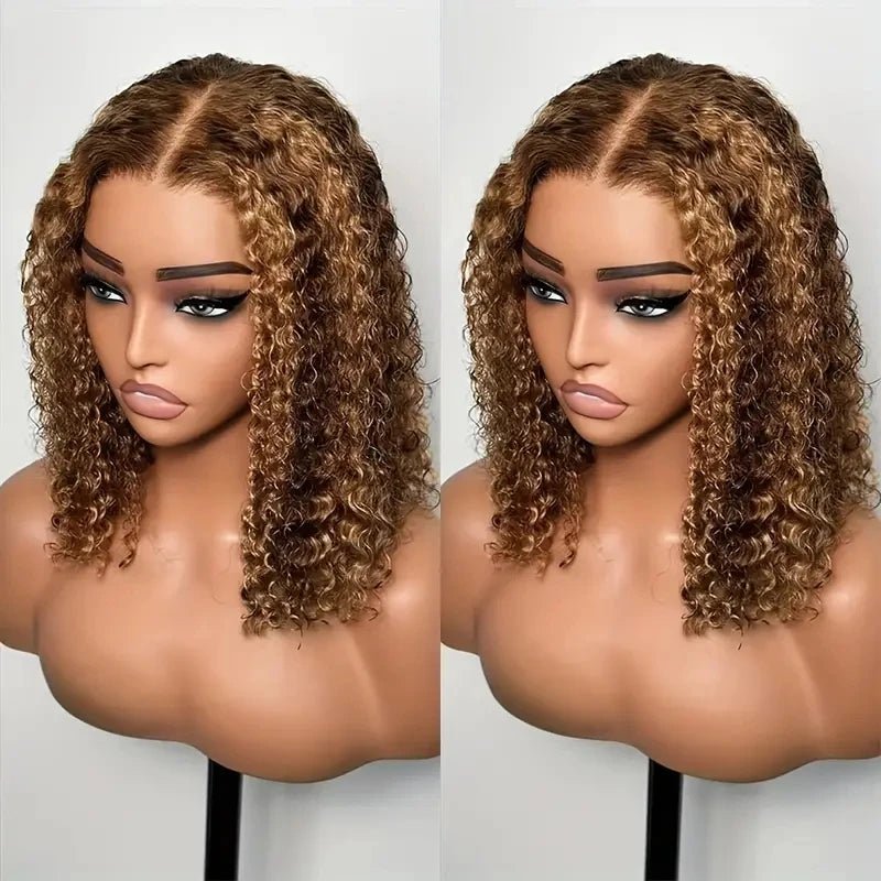 Highlight Color Short Bob Wig 13x4 - Nitoo Store