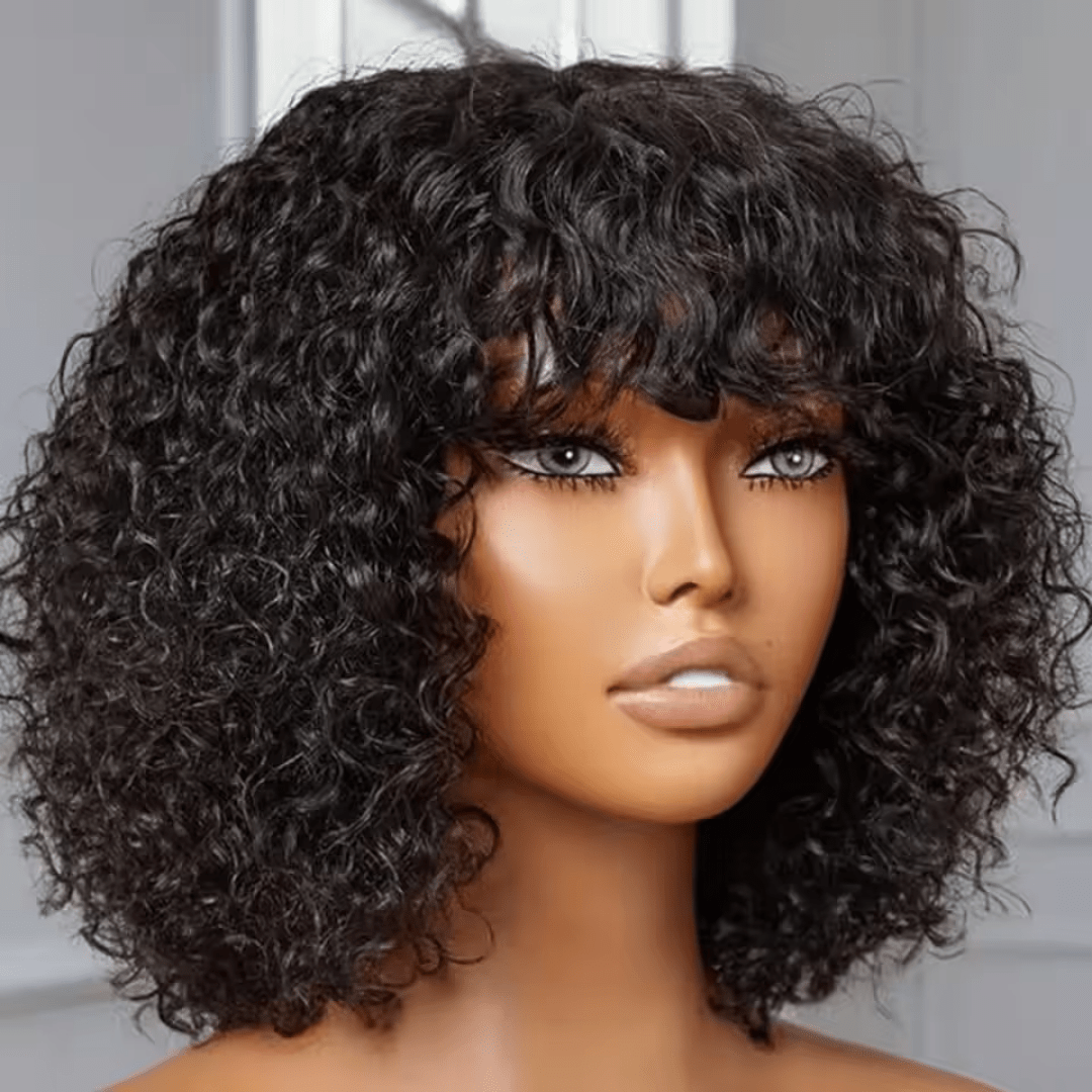 Jerry Curly Short Pixie Bob Cut - Nitoo Store