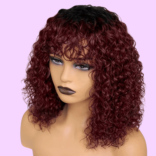 Jerry Curly Short Pixie Bob Cut - Nitoo Store