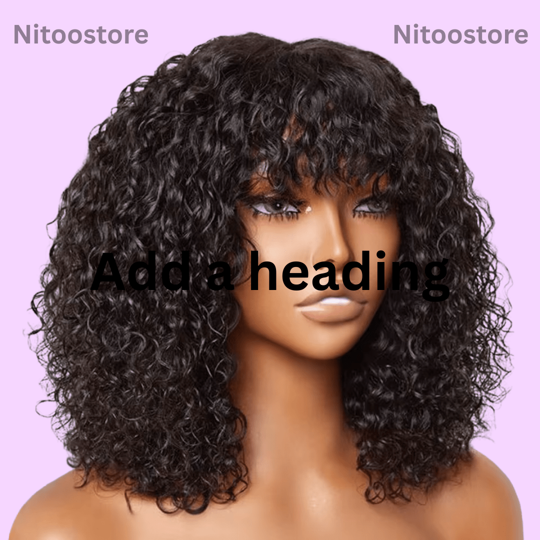 Jerry Curly Short Pixie Bob Cut - Nitoo Store