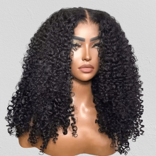 Kinky Curly Human Hair Wigs 4C Afro - Nitoo Store