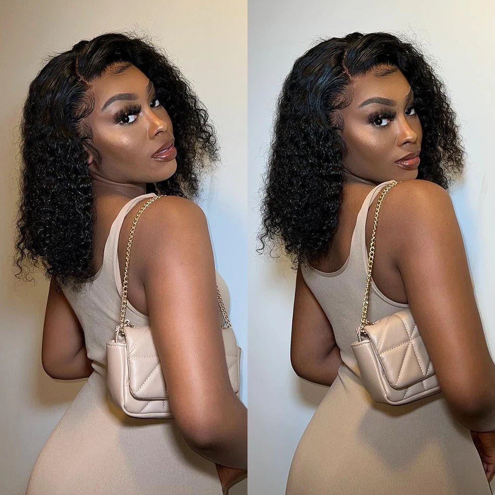 No Glue Deep Wave Lace Frontal Wig 13x4 - Nitoo Store