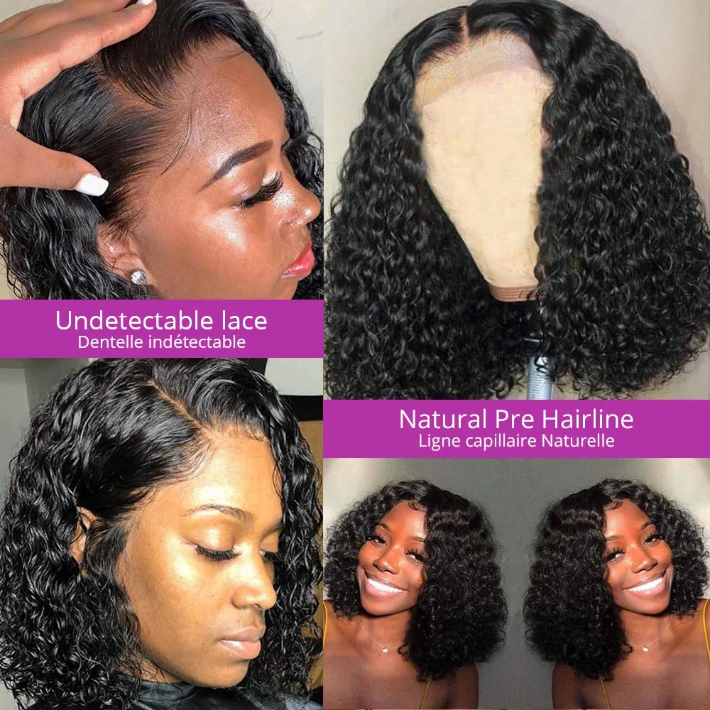 No Glue Deep Wave Lace Frontal Wig 13x4 - Nitoo Store