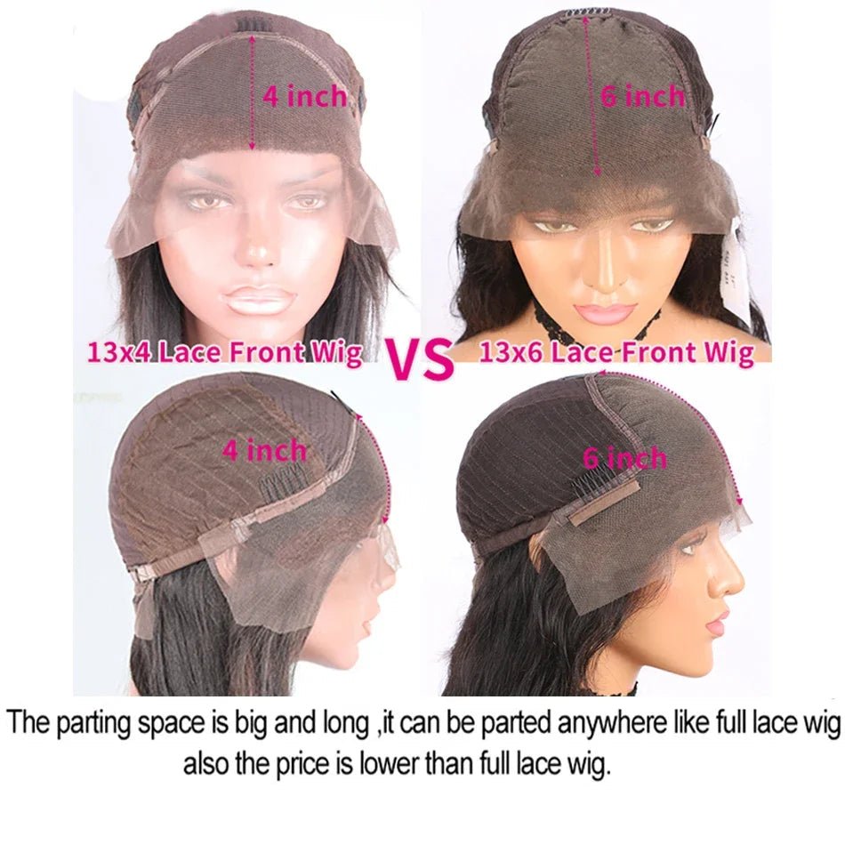 Red Human Hair Pre, Plucked - Nitoo Store