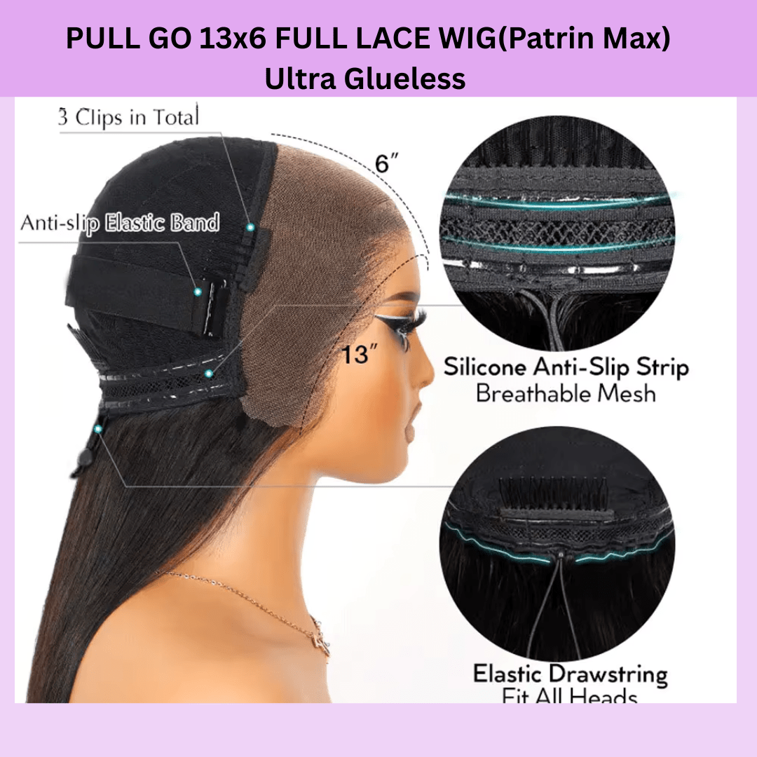 Straight Pull Go 13x6 HD Lace Frontal Wig - Nitoo Store