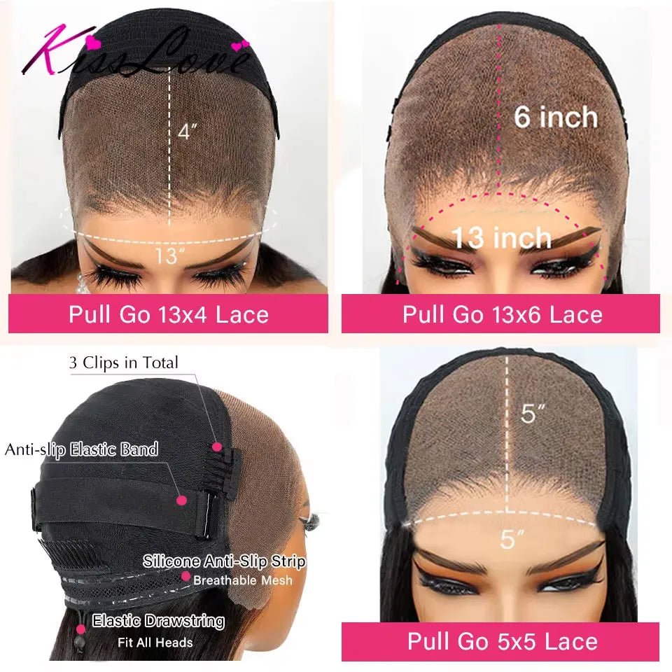Straight Pull Go 13x6 HD Lace Frontal Wig - Nitoo Store