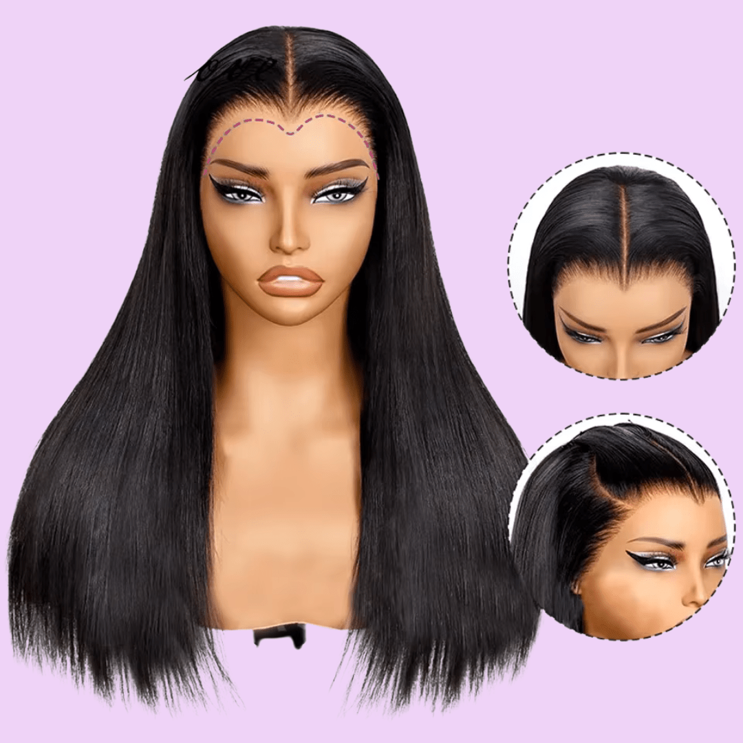 Straight Pull Go 13x6 HD Lace Frontal Wig - Nitoo Store