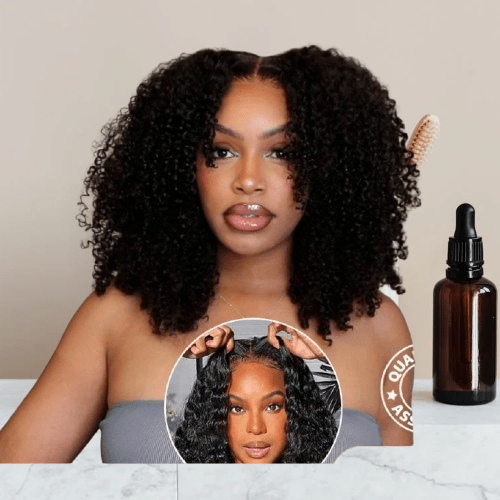 10A 100% Human Hair Glueless Wig. - Nitoo Store