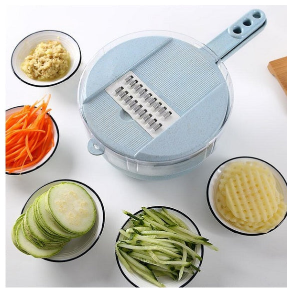 8 In 1 Mandoline Slicer Vegetable Slicer Potato Peeler Carrot Onion Grater With Strainer Vegetable Cutter Kitchen Accessories My Store