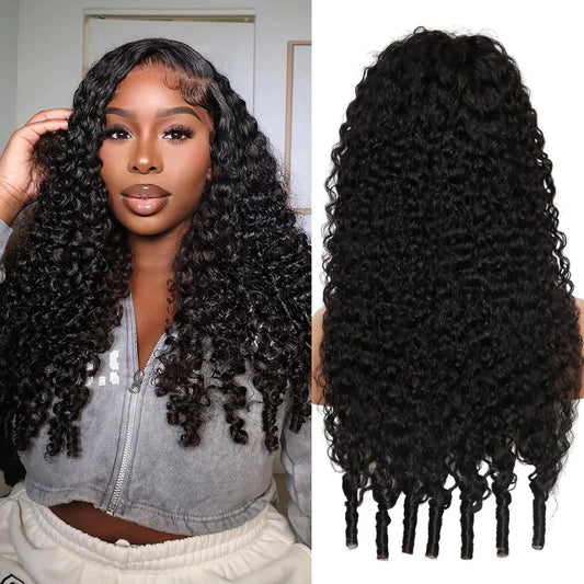 13x4 & 13x6 Full Frontal Burmese Curly Wig - Nitoo Store
