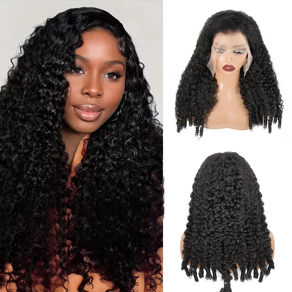 13x4 & 13x6 Full Frontal Burmese Curly Wig - Nitoo Store
