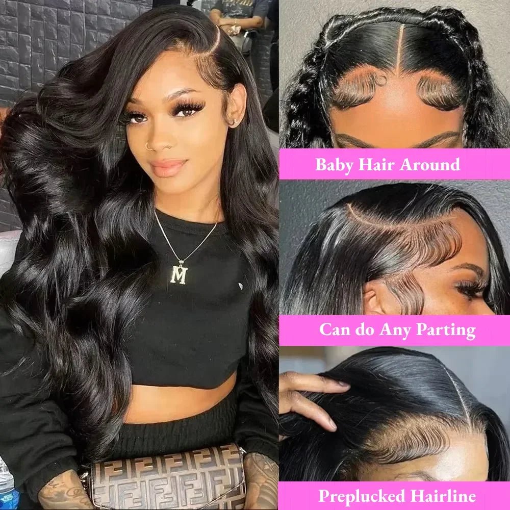 13x4 & 13x6 HD Lace Frontal Body Wave - Nitoo Store