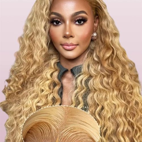 200% Density 27 Honey Blonde Human Hair - Nitoo Store