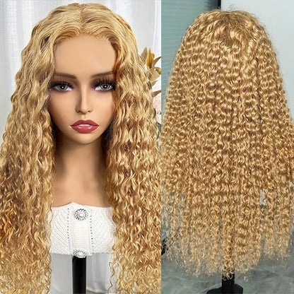 200% Density 27 Honey Blonde Human Hair - Nitoo Store