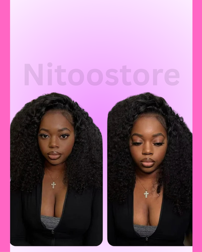 3C4A Burmese Curly Hair Bundles, Virgin Raw Human Hair Extensions (18A Grade Nitoo Store