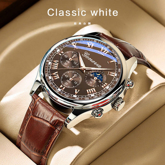 Business Quartz Sport Casual Belt Men's Watch My Store