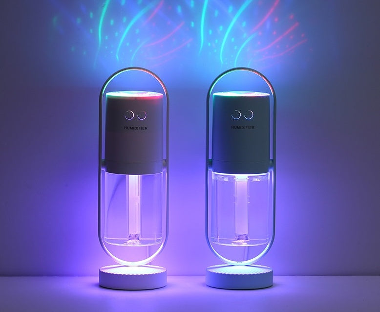 Magic Shadow USB Air Humidifier For Home With Projection Night Lights Ultrasonic Car Mist Maker Mini Office Air Purifier My Store