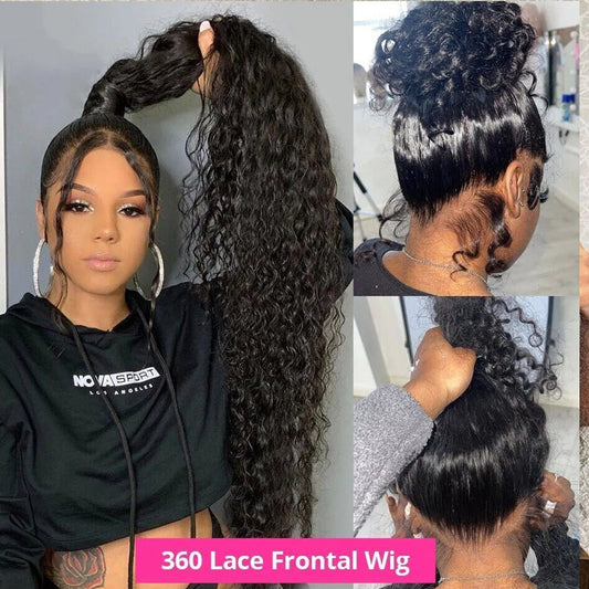 250 Density Deep Wave Wig 360 Full HD - Nitoo Store