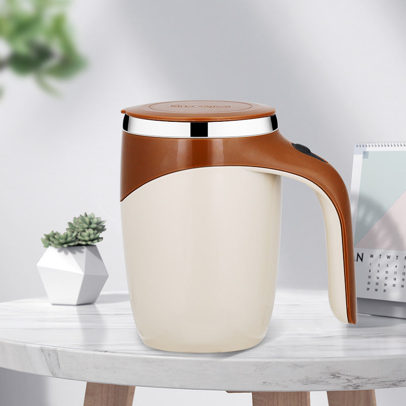 Rechargeable Model Automatic Stirring Cup Coffee Cup High Value Electric Stirring Cup Lazy Milkshake Rotating Magnetic Water Cup My Store