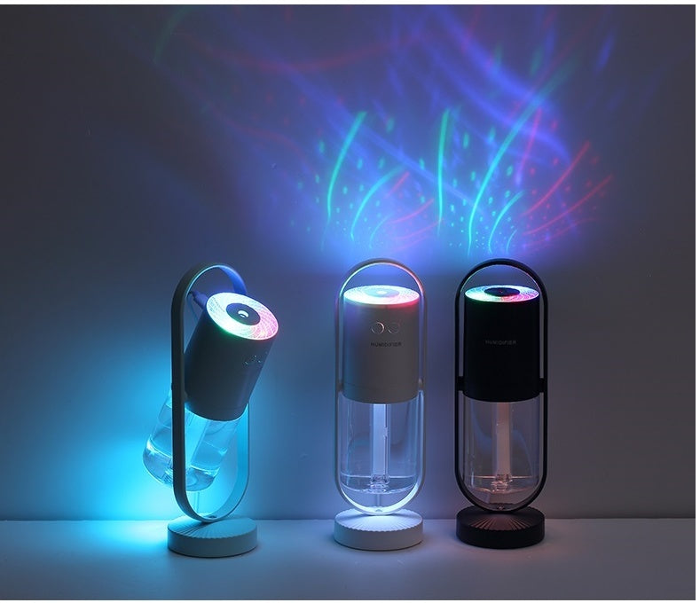Magic Shadow USB Air Humidifier For Home With Projection Night Lights Ultrasonic Car Mist Maker Mini Office Air Purifier My Store