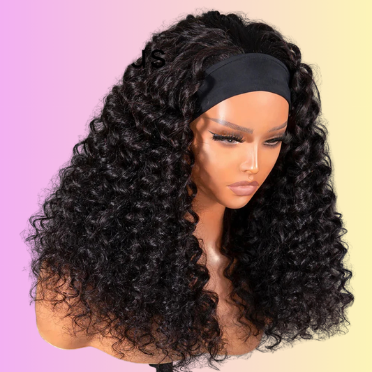 Kinky Curly Headband Wig. Nitoo Store